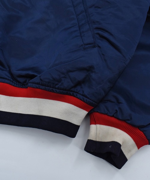 STARTER(スターター)の「【USED】90’s STARTER “MLB MINNESOTA TWINS” ナイロン アワードジャケット USA製(スタジャン・メンズ・ネイビー・LARGE)」の5枚目の写真