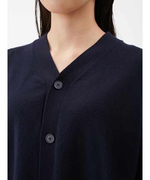 Mila Owen(ミラオーウェン)の「カシミヤコットンボタニカルドッキングカーディガン(カーディガン/ボレロ・レディース・アイボリー/ブラウン/グリーン/ネイビー/ミント・F)」の15枚目の写真