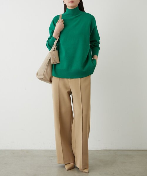 セール】総針ハイネックニット（ニット/セーター）｜LOUNGEDRESS