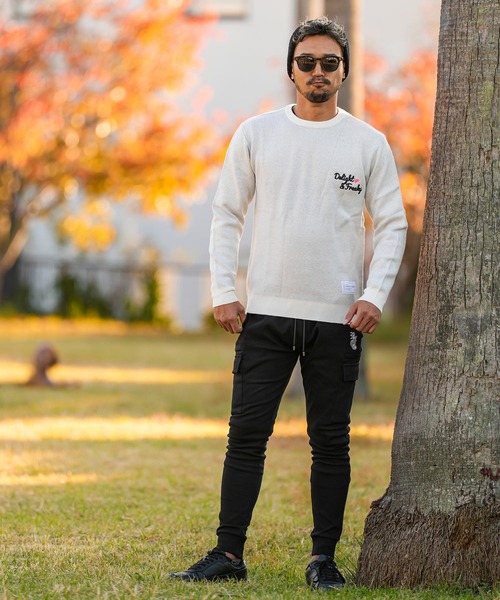 adamsJUGGLER（アダムスジャグラー）の「RTEG H.N.E ニット（ニット/セーター・メンズ・ホワイト/ブラック・S/XL/L/M）」の11枚目の写真