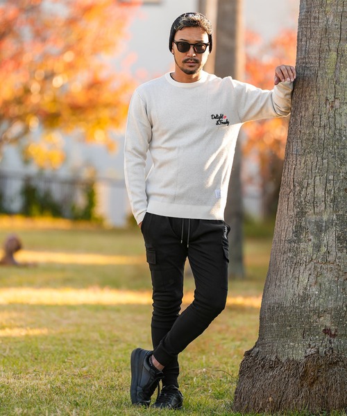 adamsJUGGLER（アダムスジャグラー）の「RTEG H.N.E ニット（ニット/セーター・メンズ・ホワイト/ブラック・S/XL/L/M）」の13枚目の写真