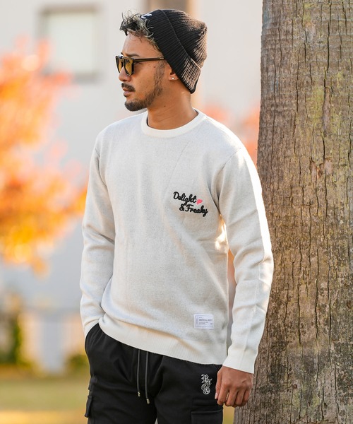 adamsJUGGLER（アダムスジャグラー）の「RTEG H.N.E ニット（ニット/セーター・メンズ・ホワイト/ブラック・S/XL/L/M）」の20枚目の写真