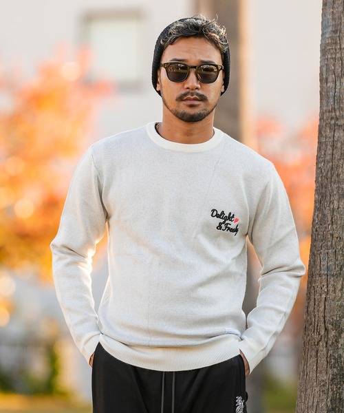 adamsJUGGLER（アダムスジャグラー）の「RTEG H.N.E ニット（ニット/セーター・メンズ・ホワイト/ブラック・S/XL/L/M）」の21枚目の写真