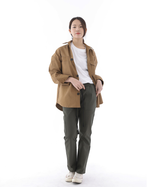 SAINTCREW(セントクルー)の「ストレートツーレイヤーカーゴパンツ ST2-309C カーキ(その他パンツ・メンズ・その他・MEDIUM/LARGE/X-LARGE)」の3枚目の写真