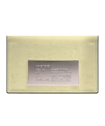 KANEITEI（カネイテイ）の「ECLIPSE CARD WALLET (ECRU) / UPCYCLED（札入れ/マネークリップ）」