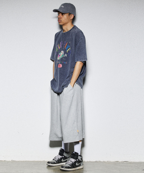 PHILIPPAKER(フィリップペイカー)の「バミューダジャイアントツーピンタックスウェット9部パンツグレー(その他パンツ・メンズ・その他・MEDIUM/LARGE/X-LARGE)」の12枚目の写真