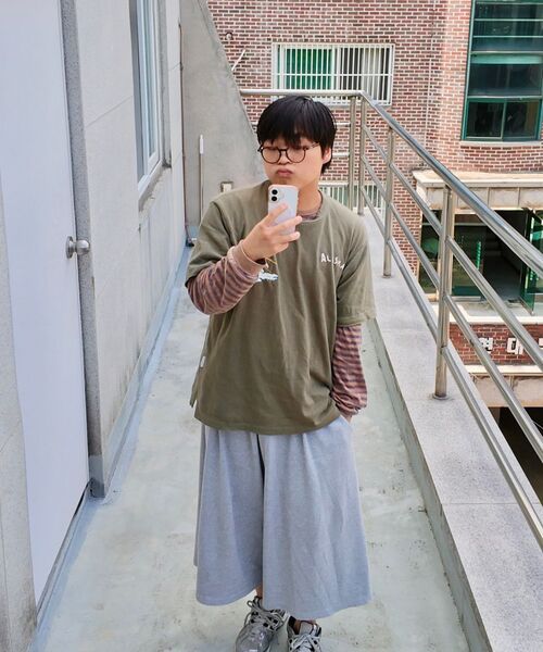 PHILIPPAKER(フィリップペイカー)の「バミューダジャイアントツーピンタックスウェット9部パンツグレー(その他パンツ・メンズ・その他・MEDIUM/LARGE/X-LARGE)」の16枚目の写真