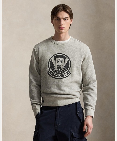 フリース グラフィック スウェットシャツ（スウェット）｜POLO RALPH