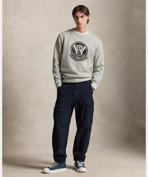 フリース グラフィック スウェットシャツ（スウェット）｜POLO RALPH