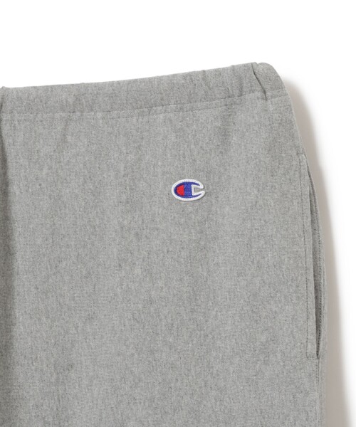Champion（チャンピオン）の「【別注】Champion / リバースウィーブ（R）ワイドパンツ（スウェットパンツ・メンズ・グレー/ブラック・S/M/L/XL）」の4枚目の写真
