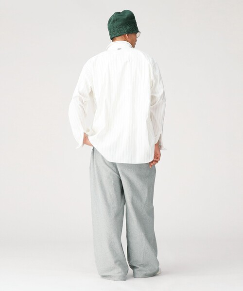 Champion(チャンピオン)の「【別注】Champion / リバースウィーブ(R)ワイドパンツ(スウェットパンツ・メンズ・グレー/ブラック・S/M/L/XL)」の13枚目の写真