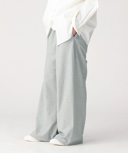 Champion(チャンピオン)の「【別注】Champion / リバースウィーブ(R)ワイドパンツ(スウェットパンツ・メンズ・グレー/ブラック・S/M/L/XL)」の14枚目の写真