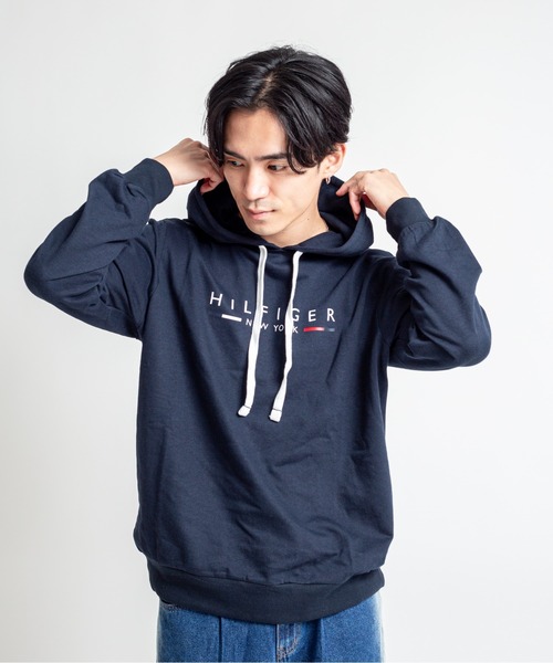 TOMMY HILFIGER(トミーヒルフィガー)の「【TOMMY HILFIGER】パーカー プルオーバー 薄手 部屋着 ルームウエア(パーカー・メンズ・ネイビー/グレー・M/L/XL)」の19枚目の写真