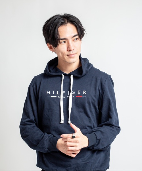 TOMMY HILFIGER(トミーヒルフィガー)の「【TOMMY HILFIGER】パーカー プルオーバー 薄手 部屋着 ルームウエア(パーカー・メンズ・ネイビー/グレー・M/L/XL)」の17枚目の写真