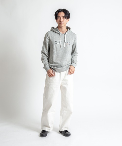 TOMMY HILFIGER(トミーヒルフィガー)の「【TOMMY HILFIGER】パーカー プルオーバー 薄手 部屋着 ルームウエア(パーカー・メンズ・ネイビー/グレー・M/L/XL)」の10枚目の写真