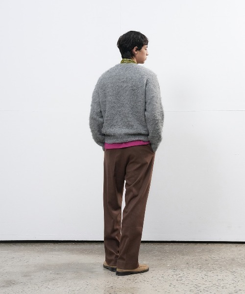 GENERAL IDEA（ジェネラルアイデア）の「【GENERAL IDEA】ヘアリーニットプルオーバー / HAIRY KNIT PULLOVER（ニット/セーター・レディース・ブルー/グレー/グリーン/ブラウン・L/M/S）」の17枚目の写真