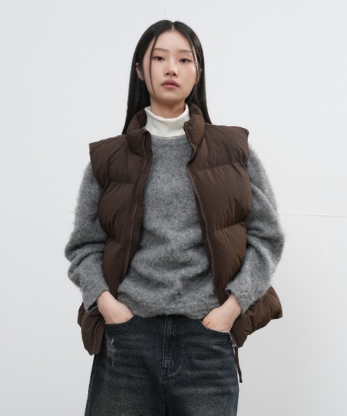 GENERAL IDEA（ジェネラルアイデア）の「【GENERAL IDEA】ヘアリーニットプルオーバー / HAIRY KNIT PULLOVER（ニット/セーター・レディース・ブルー/グレー/グリーン/ブラウン・L/M/S）」の7枚目の写真