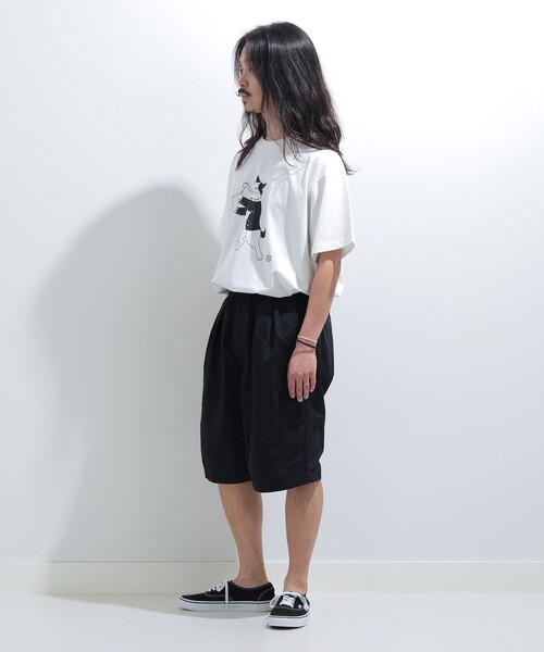 mmts(マミタス)の「【COLLABORATION】ねこの日おめでとう MUSIC FESTIVAL 2026 / Tシャツ 旅行 レイヤード 洗濯可能 主役トップス ライブ(Tシャツ/カットソー・レディース・ホワイト/サックスブルー・L/M/S/XL)」の11枚目の写真