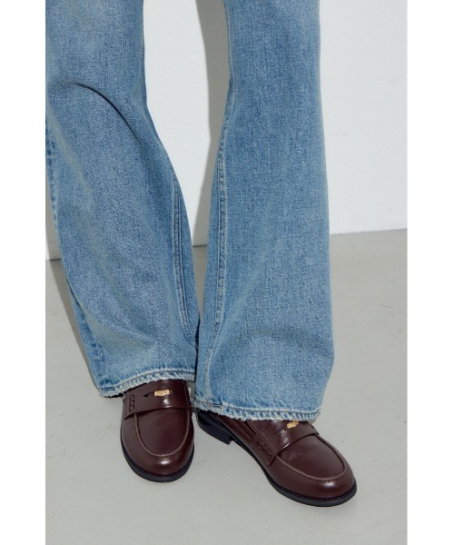 AZUL by moussy（アズールバイマウジー）の「コインローファー（ローファー・レディース・ブラック/ブラウン・SMALL/MEDIUM/LARGE）」の16枚目の写真