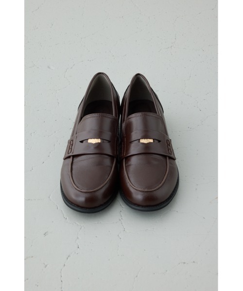 AZUL by moussy（アズールバイマウジー）の「コインローファー（ローファー・レディース・ブラック/ブラウン・SMALL/MEDIUM/LARGE）」の20枚目の写真