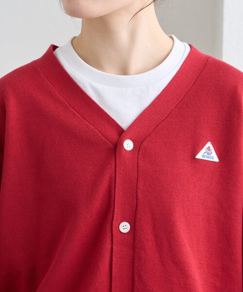 GEVACO（ゲバコ）の「【GEVACO】コットンVネックカーディガン（ニット/セーター・レディース・ブラック/ライム/レッド・LARGE/MEDIUM）」の18枚目の写真