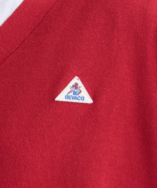 GEVACO（ゲバコ）の「【GEVACO】コットンVネックカーディガン（ニット/セーター・レディース・ブラック/ライム/レッド・LARGE/MEDIUM）」の19枚目の写真