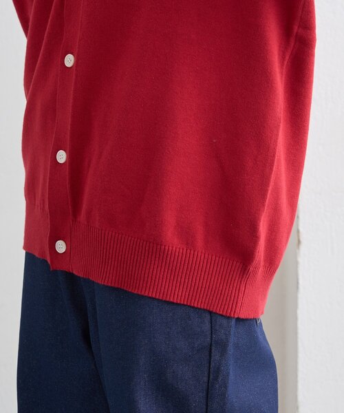 GEVACO（ゲバコ）の「【GEVACO】コットンVネックカーディガン（ニット/セーター・レディース・ブラック/ライム/レッド・LARGE/MEDIUM）」の21枚目の写真
