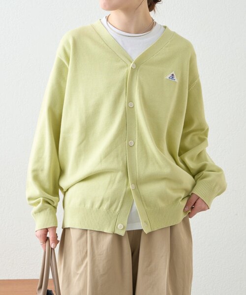 GEVACO（ゲバコ）の「【GEVACO】コットンVネックカーディガン（ニット/セーター・レディース・ブラック/ライム/レッド・LARGE/MEDIUM）」の22枚目の写真