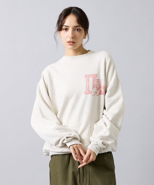REMI RELIEF / レミ レリーフ】 SP加工 3飛び裏毛 クルースウェット