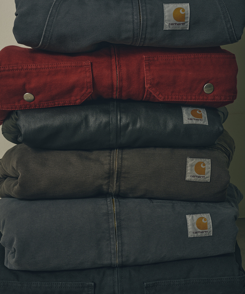 Carhartt WIP(カーハートダブリューアイピー)の「CARHARTT WIP / カーハート ダブリューアイピー スタントンジャケット(その他アウター・メンズ・ブラック/レッド・MEDIUM/SMALL)」の13枚目の写真