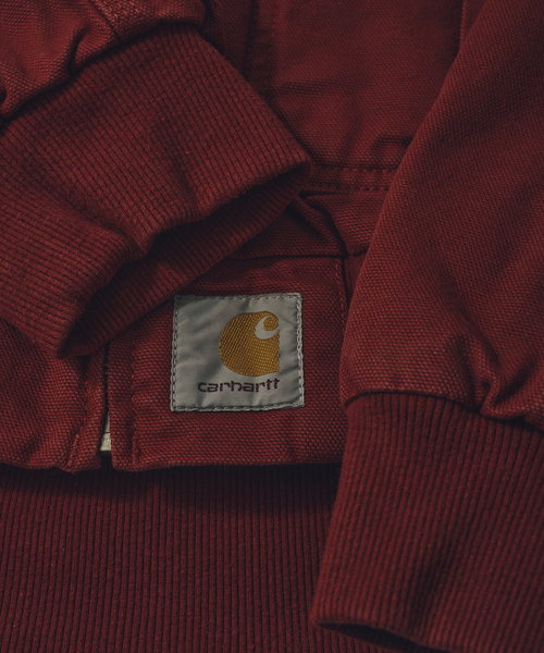 Carhartt WIP(カーハートダブリューアイピー)の「CARHARTT WIP / カーハート ダブリューアイピー スタントンジャケット(その他アウター・メンズ・ブラック/レッド・MEDIUM/SMALL)」の11枚目の写真