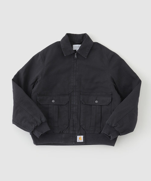 Carhartt WIP(カーハートダブリューアイピー)の「CARHARTT WIP / カーハート ダブリューアイピー スタントンジャケット(その他アウター・メンズ・ブラック/レッド・MEDIUM/SMALL)」の10枚目の写真