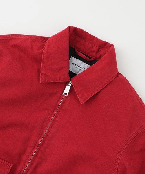 Carhartt WIP(カーハートダブリューアイピー)の「CARHARTT WIP / カーハート ダブリューアイピー スタントンジャケット(その他アウター・メンズ・ブラック/レッド・MEDIUM/SMALL)」の7枚目の写真