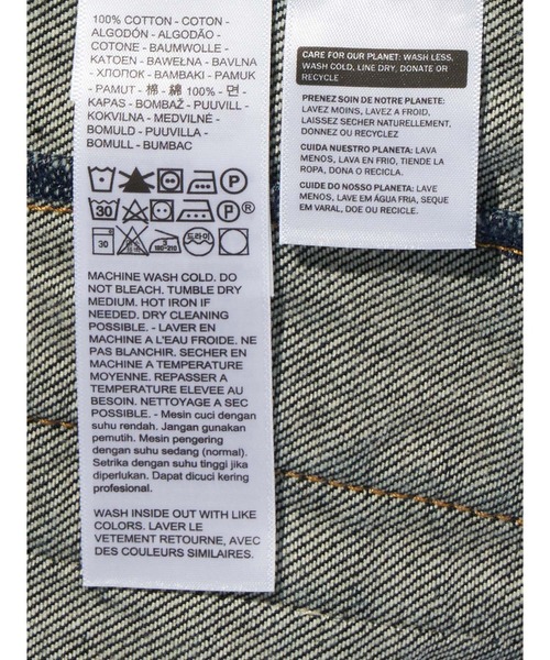Levi's(リーバイス)の「Levi's/リーバイス マーケットマイナーズ トラッカージャケット(デニムジャケット・メンズ・インディゴブルー・XL/L/M/S)」の9枚目の写真
