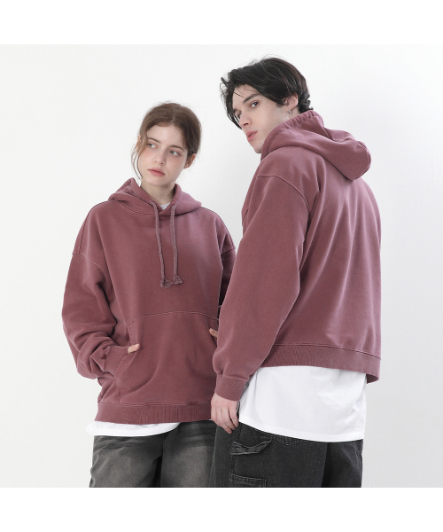 POLYGRAM(ポリグラム)の「830G ピグメントフードパーカー (5色)(パーカー・レディース・その他・M/L/2XL/XL)」の1枚目の写真