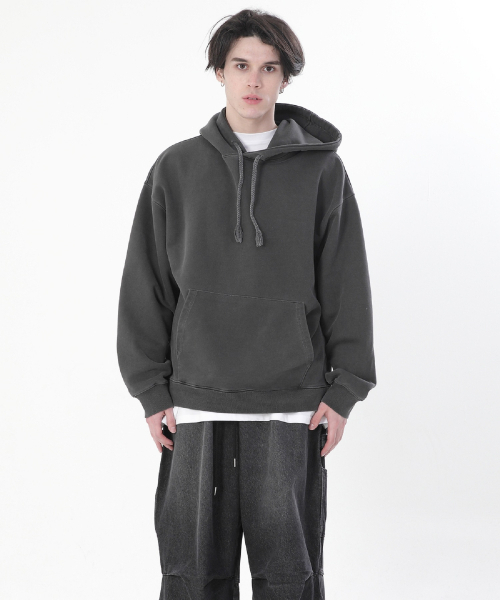 POLYGRAM(ポリグラム)の「830G ピグメントフードパーカー (5色)(パーカー・レディース・その他・M/L/2XL/XL)」の3枚目の写真