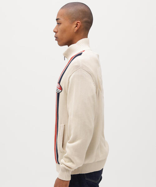 AVIREX（アヴィレックス）の「《A.A.R.C》COTTON ZIP UP KNIT / コットン ジップアップ ニット / AVIREX / アヴィレックス（ニット/セーター・メンズ・キナリ/ブラウン系その他3・L/M/XL/2XL）」の20枚目の写真