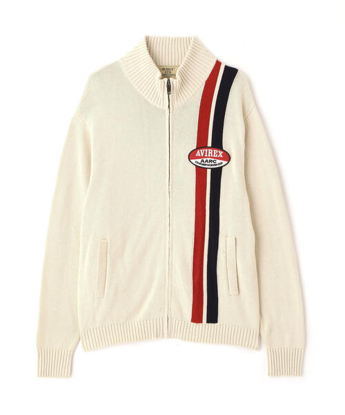 AVIREX（アヴィレックス）の「《A.A.R.C》COTTON ZIP UP KNIT / コットン ジップアップ ニット / AVIREX / アヴィレックス（ニット/セーター・メンズ・キナリ/ブラウン系その他3・L/M/XL/2XL）」の14枚目の写真