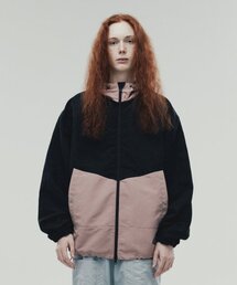 THEVINYLHOUSE（ザバイニルハウス）の「RIPSTOP HOODED JACKET BLACK (VH2DFUB932A)（ナイロンジャケット）」