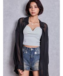 GYDA | オーバーラメシアーシャツ(シャツ/ブラウス)