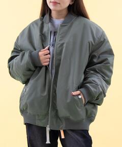 ブランド古着】ボクシーボンバージャケットフライトジャケット（MA-1