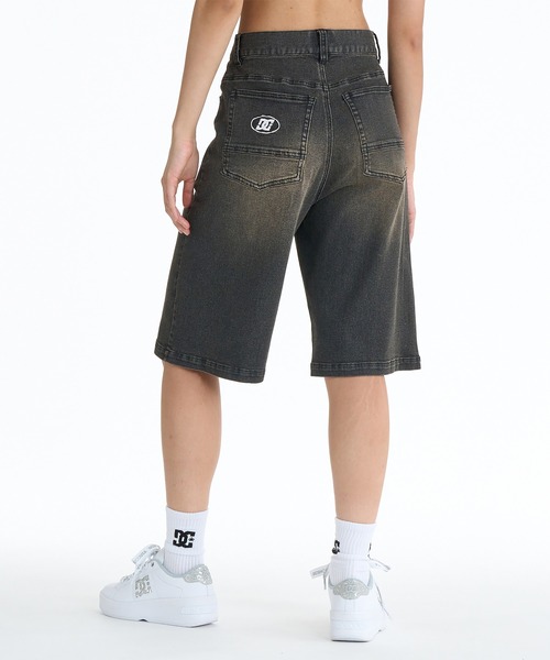 DC(ディーシー)の「DC/ディーシー ハーフパンツ レディース 26 WS WIDE SHORT LWS261306(その他パンツ・レディース・ダークインディゴブルー/ライトインディゴブルー/チャコールグレー・S/M)」の4枚目の写真