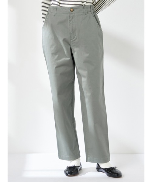 McGREGOR(マックレガー)の「テーパードチノパンツ(チノパンツ・レディース・ベージュ/ライトブルー/カーキ・L/M)」の3枚目の写真