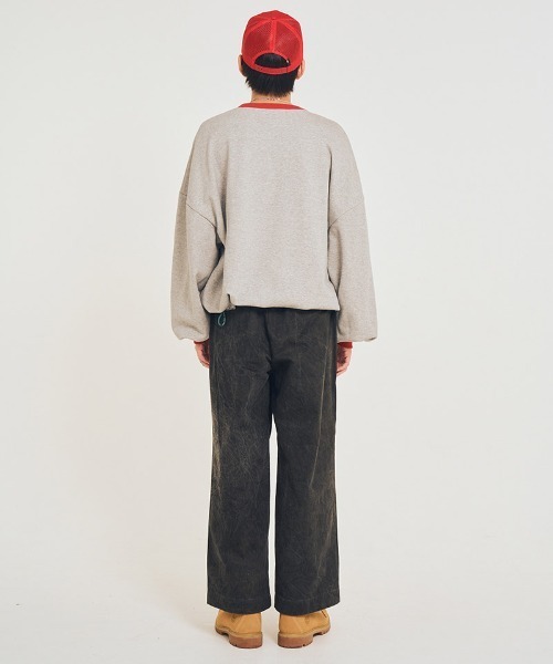 EFFECTEN（エフェクテン）の「mp14589-Studs work wide pants ワイドパンツ(efsal-02)（その他パンツ・メンズ・ブラック・M）」の15枚目の写真