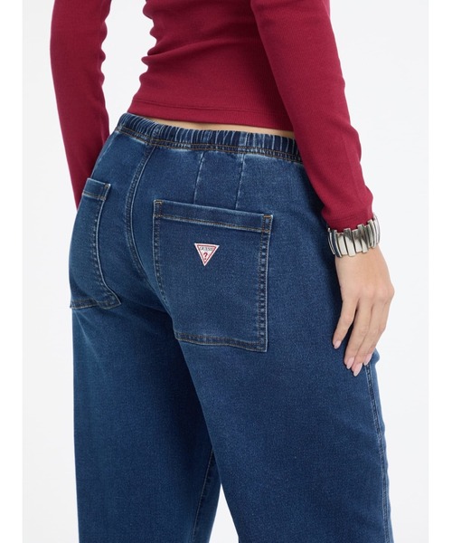 GUESS JEANS（ゲスジーンズ）の「GUESS JEANS Lr Jogger Twisted Extrawide デニムパンツ レディース（デニムパンツ・レディース・インディゴブルー・25inch/24inch/27inch/26inch/28inch）」の4枚目の写真