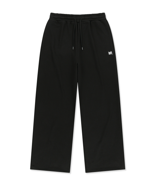 BROWNBREATH(ブラウンブレス)の「OG TAG WIDE SWEAT PANTS - BLACK(スウェットパンツ・レディース・その他・SMALL/MEDIUM/LARGE/X-LARGE)」の1枚目の写真