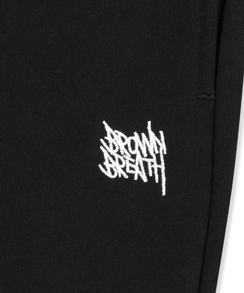 BROWNBREATH(ブラウンブレス)の「OG TAG WIDE SWEAT PANTS - BLACK(スウェットパンツ・レディース・その他・SMALL/MEDIUM/LARGE/X-LARGE)」の6枚目の写真