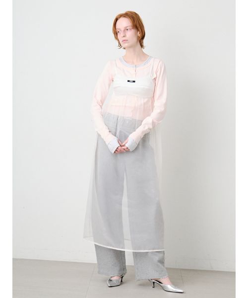 SORIN（ソリン　）の「Damaged Design Baggy Pants/ダメージ デザインバギーパンツ（スウェットパンツ・レディース・グレー/ホワイト・36/38）」の10枚目の写真