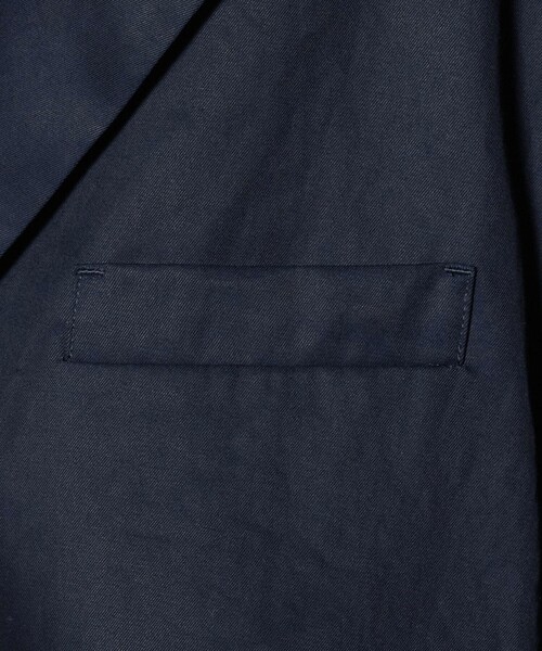 6（ロク）の「＜6(ROKU)＞コットン ショート ジャケット（テーラードジャケット・レディース・ネイビー・38/36）」の7枚目の写真