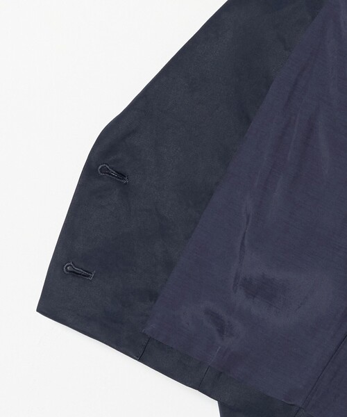 6（ロク）の「＜6(ROKU)＞コットン ショート ジャケット（テーラードジャケット・レディース・ネイビー・38/36）」の5枚目の写真